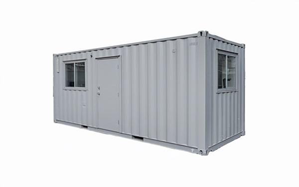 shipping container offices can be fitted with plumbing and electrical systems to accommodate amenities like restrooms and kitchens